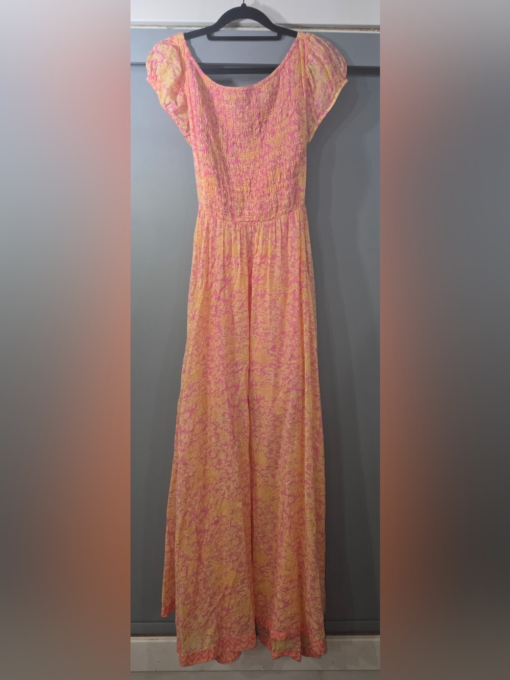 Free people ultraviolet maxi dress